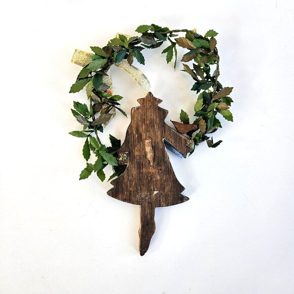 Handmade Wooden Ornament Instant Vintage Christmas Collection Bundle - Picture 10 of 14